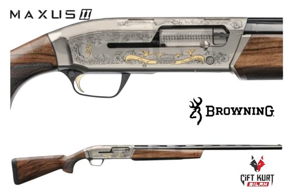 BROWNING MAXUS 2 LIMITED EDITION GOLD GR4 YARI OTOMATİK AV TÜFEĞİ